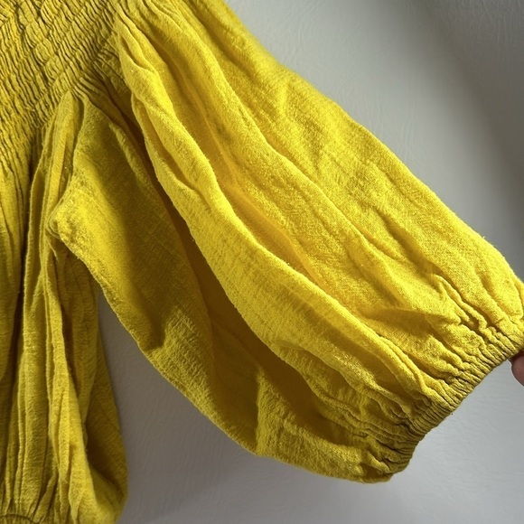 We The Free Dancing Till Dawn 100% Cotton Crop Top, M - Picture 6 of 13